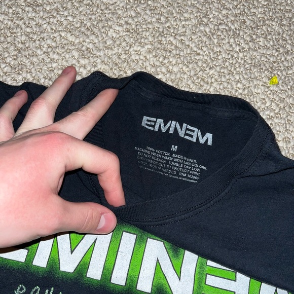 Eminem Tour Shirt Rap Hip Hop
Marshall Mathers 2000s Criminal - Picture 3 of 4
